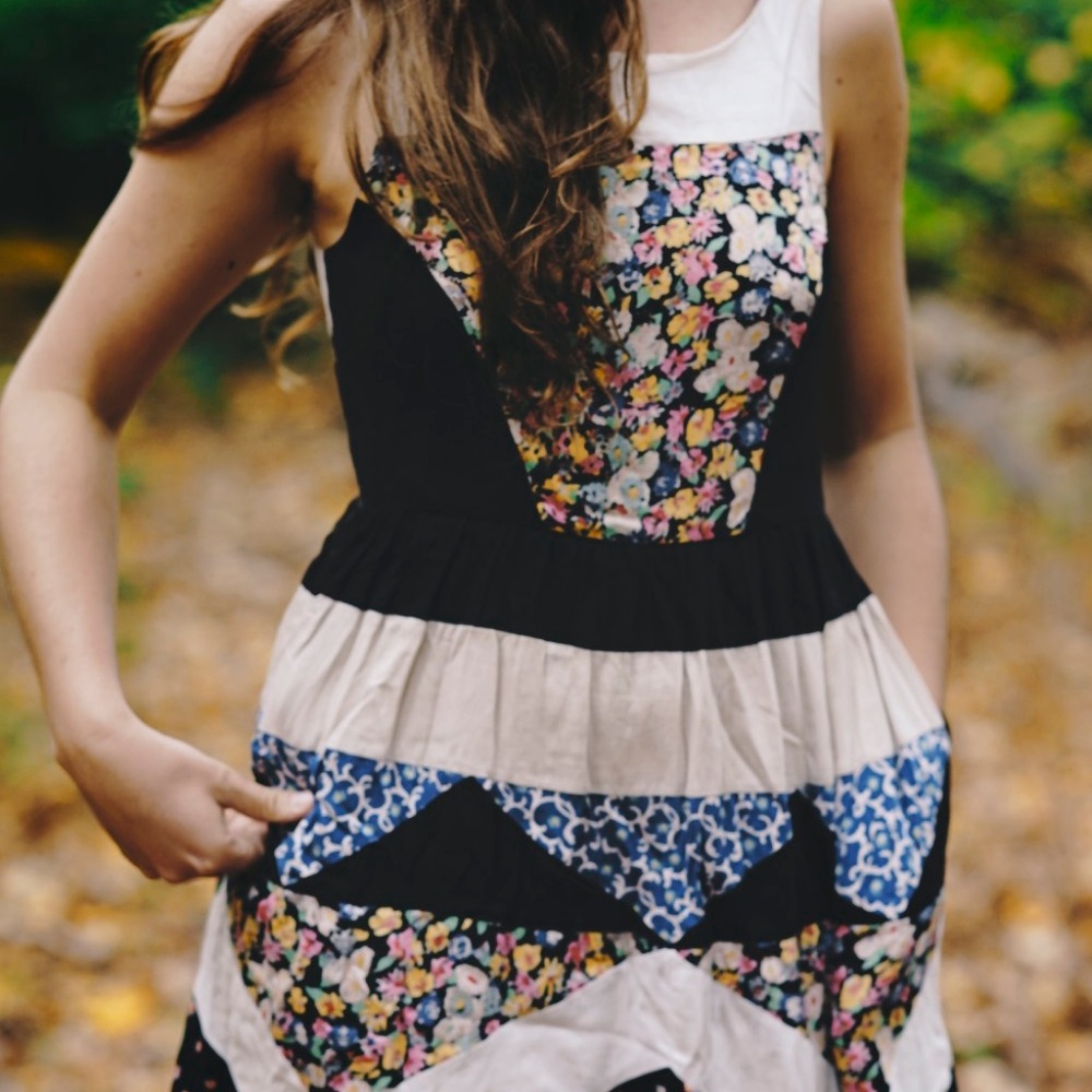Quilted Tea Dress